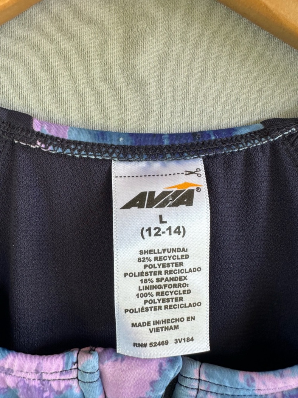 ๐5 for $45๐ NWT Avia swimsuit one piece size L12/14 - Picture 4 of 6